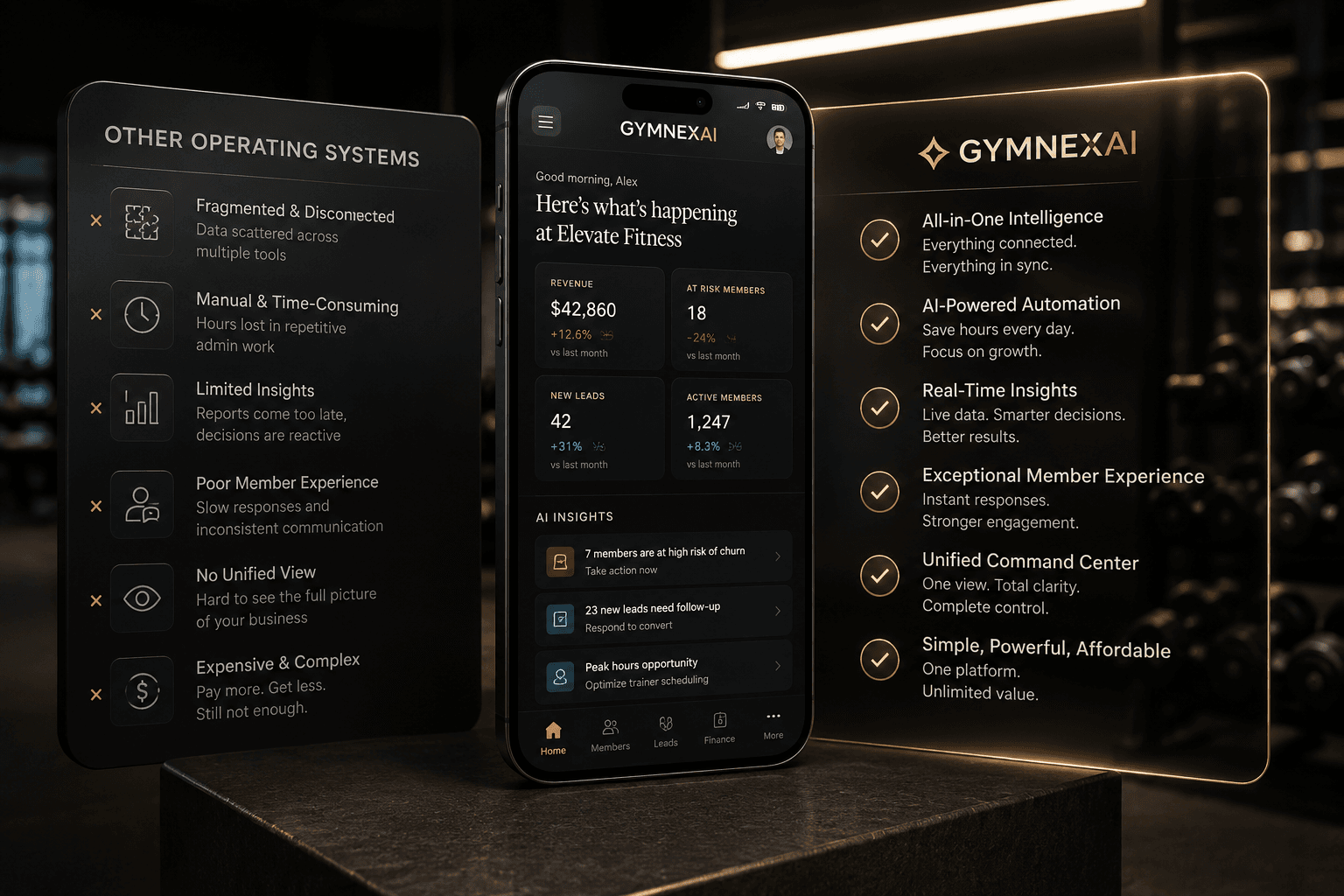 Why GymnexAI OS is better than any old-school CRM