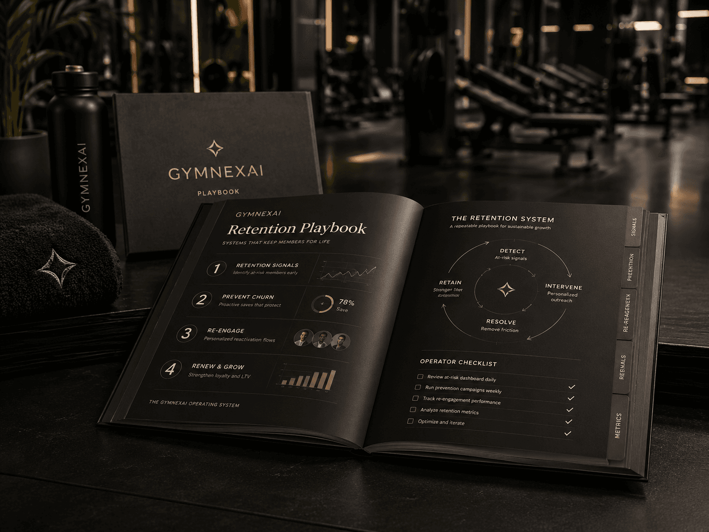 The retention playbook used by 120+ premium gyms