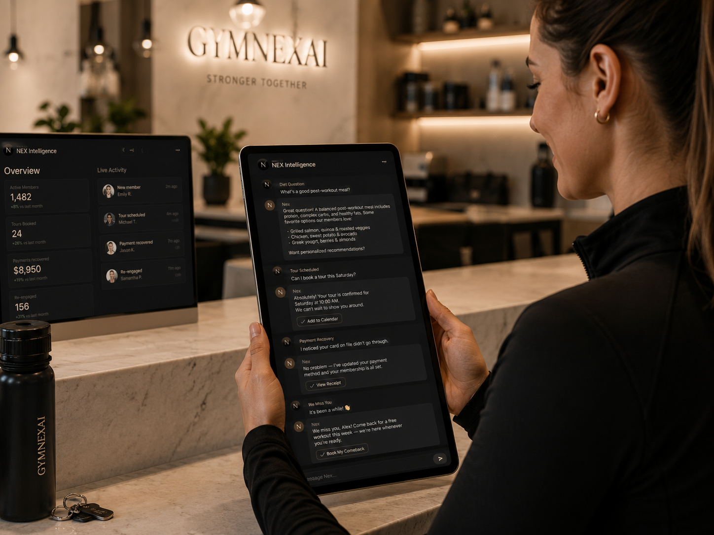 Autonomous member concierge.